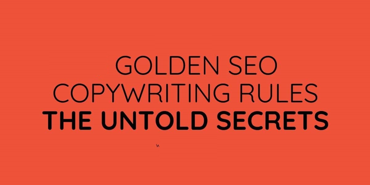 3 Golden Rules of SEO Content Writing