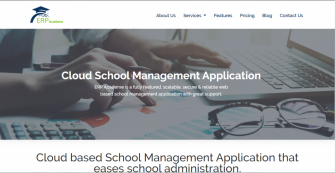 Cloud School Management Application